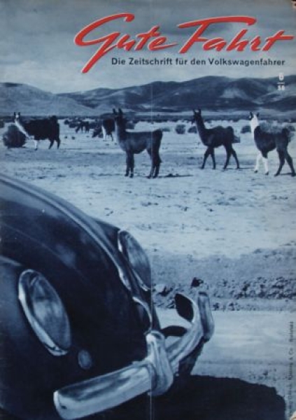 "Gute Fahrt" Volkswagen Magazine 1958 (8505)